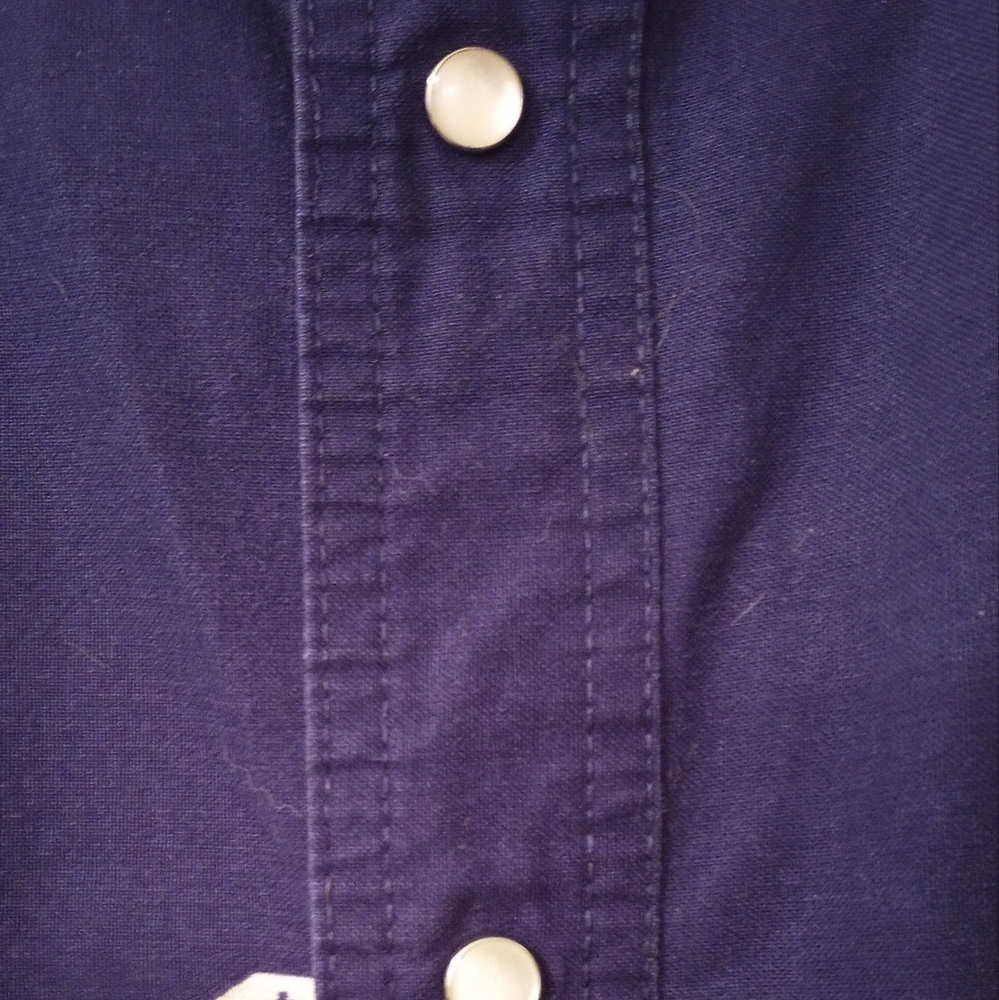 Rustler by Wrangler Men's Pearlsnap Button Down Shirt - Picture 3 of 5
